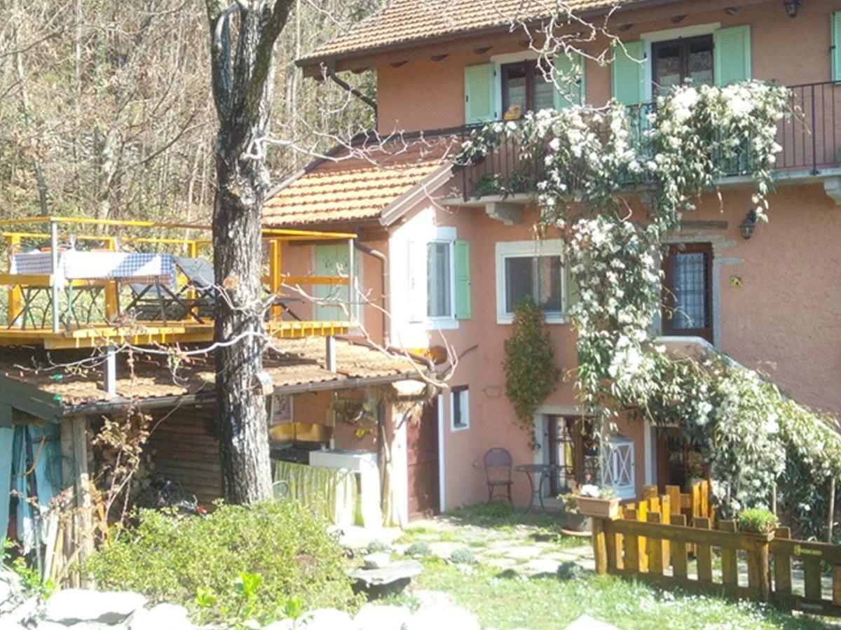 Ferienwohnung La Vecchia Casa Rosa Cannero Riviera Exterior foto