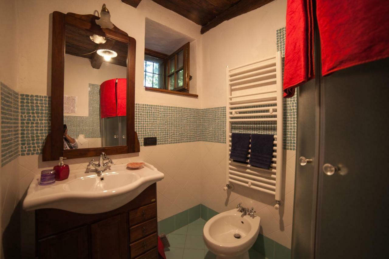 Ferienwohnung La Vecchia Casa Rosa Cannero Riviera Exterior foto