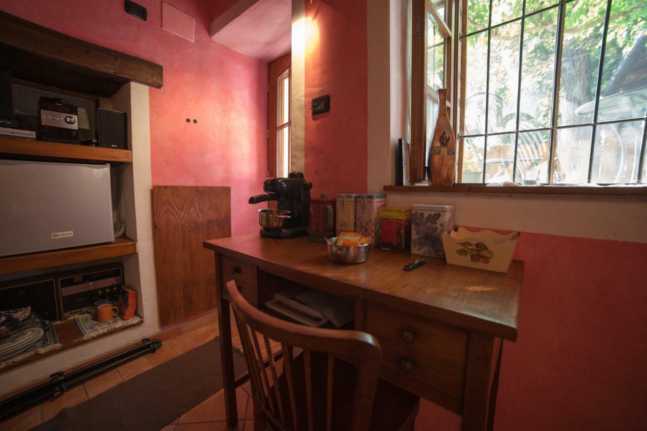 Ferienwohnung La Vecchia Casa Rosa Cannero Riviera Exterior foto